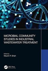 Microbial Community Studies in – Hardcover, by Shah Maulin P. – Very Good