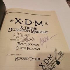 XDM X-Treme Dungeon Mastery HC 1st Edition – Special GenCon Edition SIGNED RARE