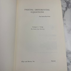 Partial Differential Equations: An Introduction 1972 – Eutiquio C. Young Allyn