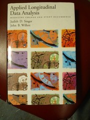 Applied Longitudinal Data Analysis PB 2003 Singer & Willett Oxford Univ Press