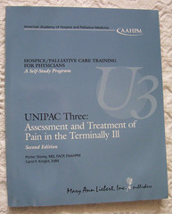 AAHPM Unipac 1-8 Hospice Palliative Medicine training books Physician self-study