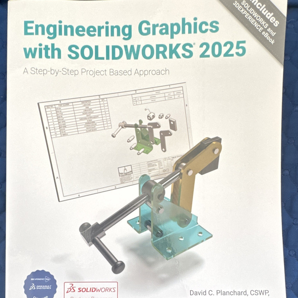 David C. Planchard Engineering Graphics with SOLIDWORKS 2025 PB Access Code