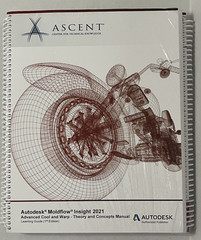 Autodesk Ascent 2021 Moldflow Insight Adviser Cool and Warp Manuel &Practice