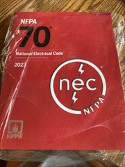 NFPA NEC 70 National Electrical Code 2023 Edition with Tabs Paperback Perfect