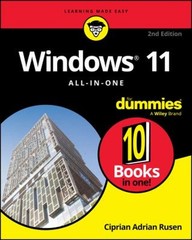 Windows 11 All-in-One For Dummies, 2nd Edition Paperback Ciprian