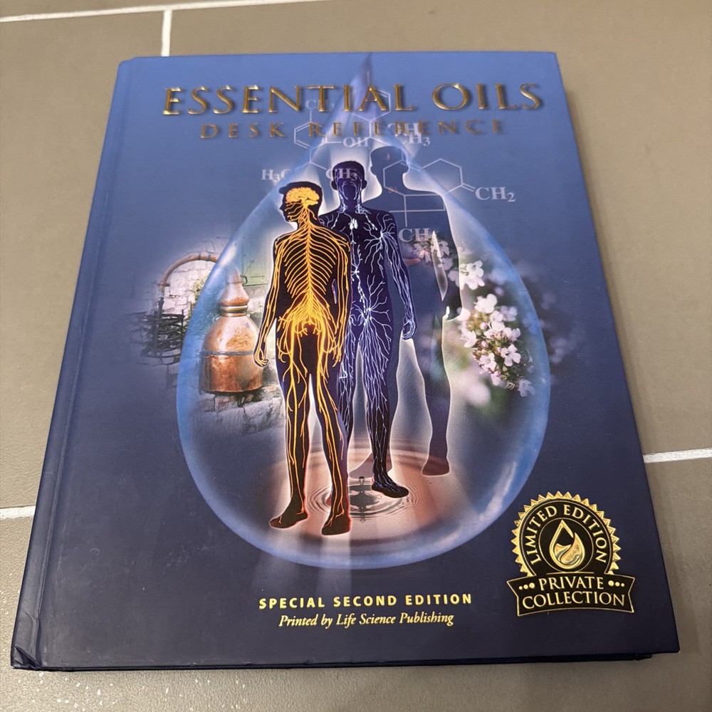 VGC Essential Oils Desk Reference 2nd Edition Private Collection Hardcover Book