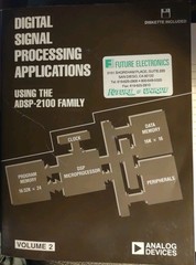 Digital Signal Processing Applications Using the ADSP-2100 Family Vol 2 & Disk
