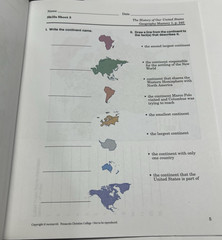 A Beka The History Of Our United States Homeschool Curriculum Book and maps