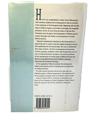 The Hermeneutical Spiral Grant Osborne Hardcover Book Biblical Interpretation B