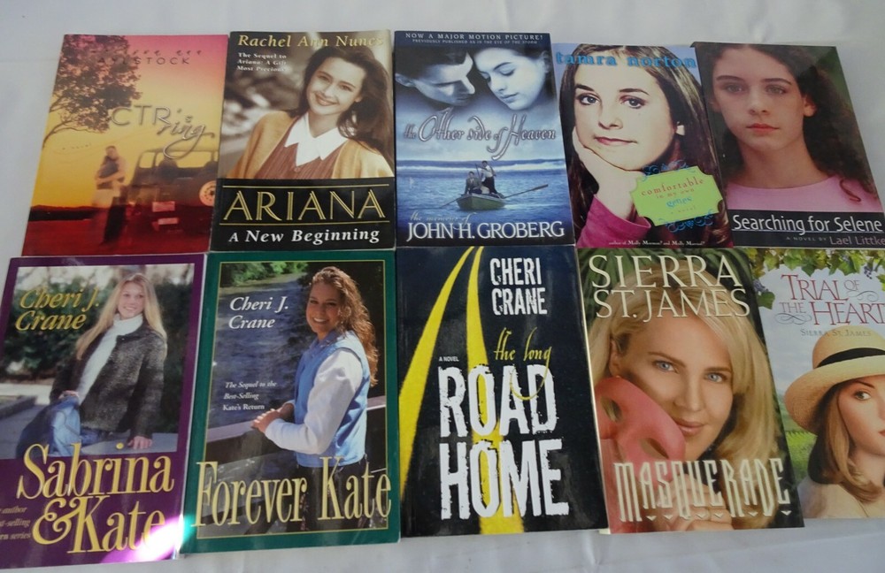 LDS Mormon Novels Books Lot 10 Teen Youth Cheri Crane Nunes Groberg St James L34