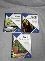 Fix It! Grammar Level 3-5 [Teacher’s Manual] 4th Edition (Lot 3)