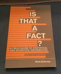 Is That A Fact? A Field Guide to Statistical & Scientific Mark Battersby LikeNew