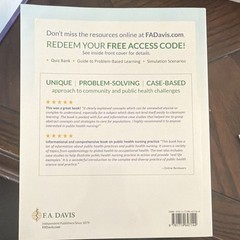 F.A. Davis Public/Community Health 3rd Ed Paperback Online Resources