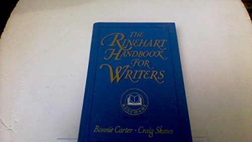 The Rinehart Handbook for Writ – Hardcover – VERY GOOD