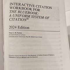 Law Bluebook Citation Bundle 21st Edition + Interactive Workbook 2024 Unused