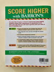 Barron’s Test Prep Ser.: AP Chemistry with Online Tests, 9th ed.