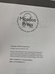 Lot 3 Mosdos Press Literature Ruby Student + Teacher’s Edition Part 1-2 Set VG