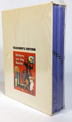 Sealed 70s RIDERS ON THE EARTH-6 Vol TEACHERS EDITION in Slipcase-Holt, Rinehart