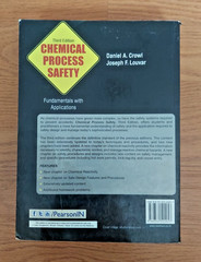 Chemical Process Safety Fundamentals with Applications Third Edition Book
