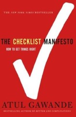 The Checklist Manifesto: How to Get Things Right – Paperback – ACCEPTABLE
