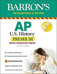 AP US History Premium : With 5 Practice Tests Paperback Eugene V.