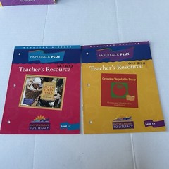 Houghton Mifflin Invitations To Literacy Activity Teacher’s Ed 10 Ct Book Lot