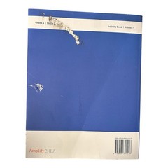 Amplify CkLA, Activity Book, Grade 4, Volume 1, Skills 1-2