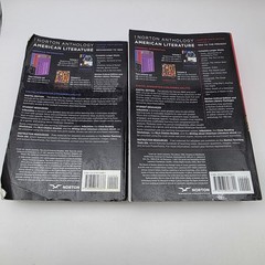 The Norton Anthology of American Literature Vol 1 and 2 10th Edition