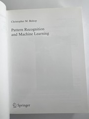Pattern Recognition And Machine Learning Bishop Springer Brown/Black HC 2006
