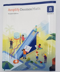 Amplify Desmos Math California Student Edition: 8 Volume 1-9798891805620