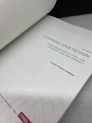 Learning Web Design (5th Edition) – Robbins. O’Reilly Media Inc. 790 pages, soft