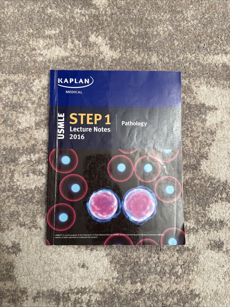 USMLE Step 1 Pathology Lecture Notes 2016 by Kaplan (2015, Trade Paperback)