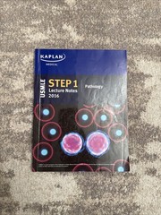 USMLE Step 1 Pathology Lecture Notes 2016 by Kaplan (2015, Trade Paperback)