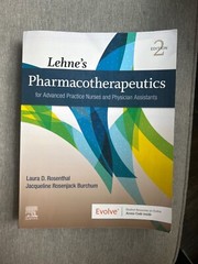 Lehne’s Pharmacotherapeutics for Advanced Practice Nurses and Physician…