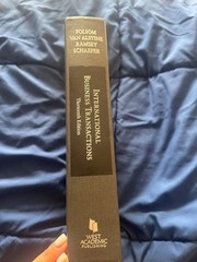 American Casebook Ser. International Business Transactions 13th Edition