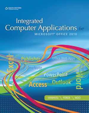 Integrated Computer – Spiral-bound, by VanHuss Susie H.; – Acceptable n