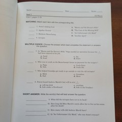 Abeka 8th Grade Of Places Literature, Older Edition