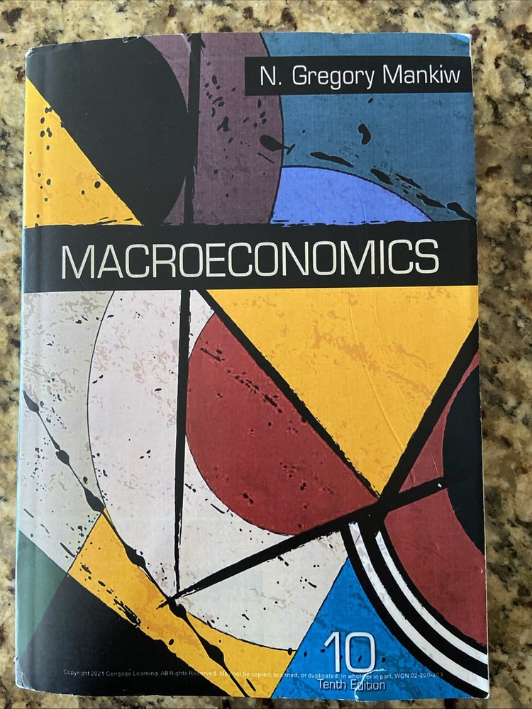 Principles of Macroeconomics – Paperback, by Mankiw – Very Good – 10th edition