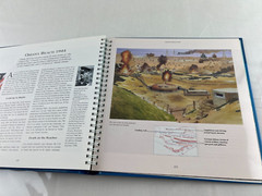 Battlefields Then & Now by John Man & Tim Newark, 2001 Hardcover Spiral