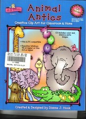 Animal Antics with CD (Creative Clip Art for Classroom & Home) – unknown aut…