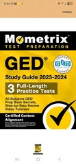 Matthew BowlingGED Study Guide 2023-2024 All Subjects – 3 Full-Length Practice