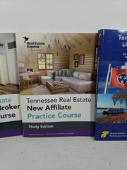 Tennessee Real Estate License Exam Prep:Review and Testing to Pass, 3 Book Set