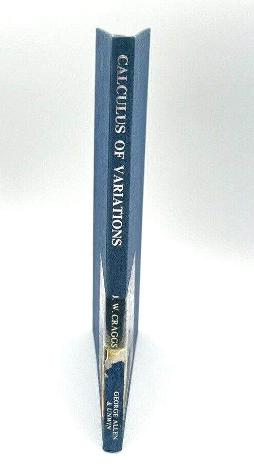 Calculus of Variations (Problem Solvers; No. 9) James W Craggs HC Ex-Library
