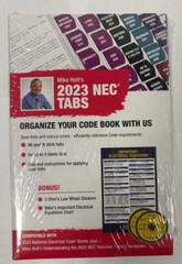 2023 Mike Holt’s NEC Tabs with 2 Ohm’s Law Stickers & Electrical Equations