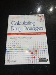 F.A. Davis Calculating Drug Dosages 2nd Ed Paperback Castillo & Werner-McCullou…