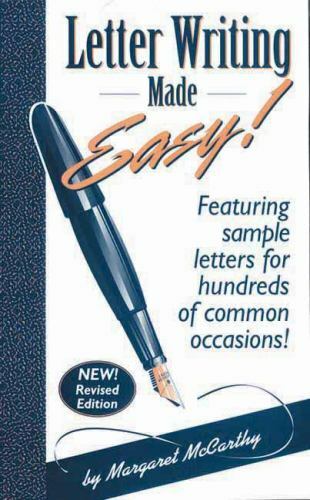 Letter Writing Made Easy!: Featurin- paperback, 9780963994622, Margaret McCarthy