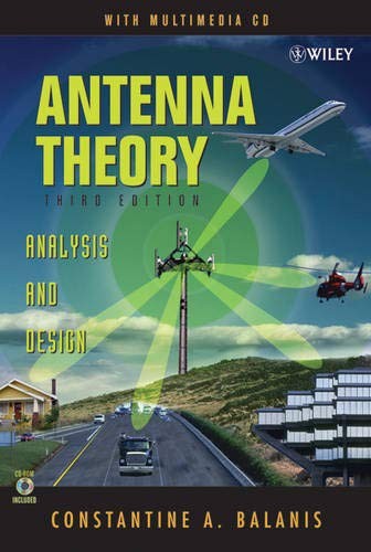 ANTENNA THEORY: ANALYSIS AND DESIGN, 3RD EDITION By Constantine A. Balanis *VG+*