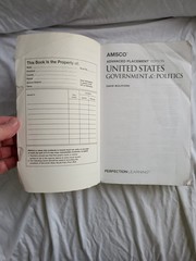 AMSCO Advanced Placement AP United States Government & Politics 3rd edition Used