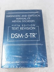 DSM-5-TR Diagnostic and Statistical Manual of Mental Disorders Fifth Edition