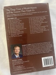Great Courses – Great Trials of World History and the Lessons They Teach Us TRAN